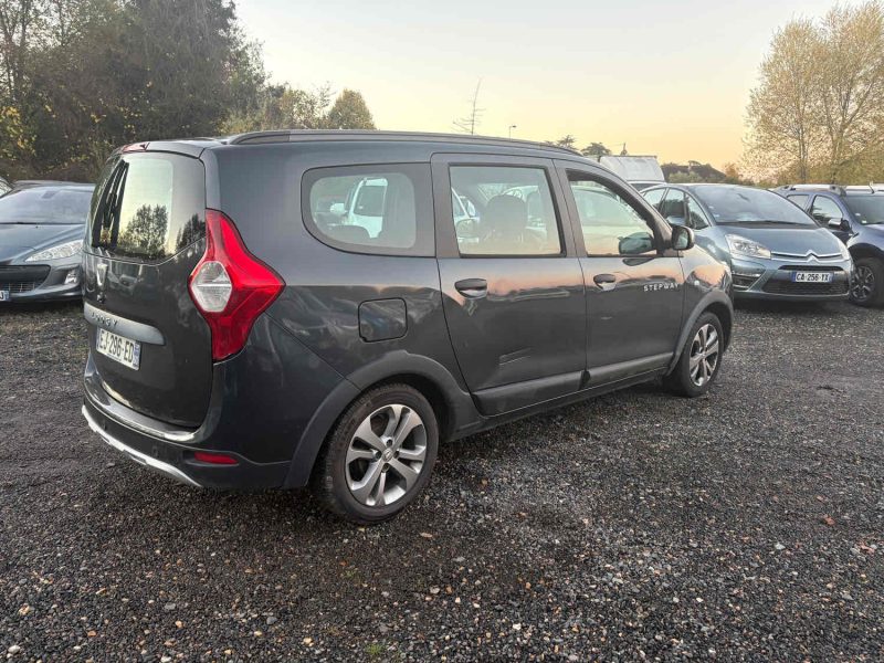 DACIA LODGY 1.2 TCE 115CH STEPWAY EURO6 5 garantie 12 mois