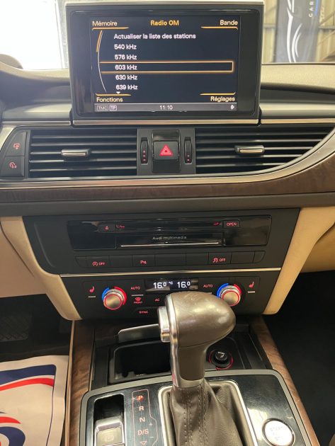 MAGNIFIQUE AUDI A6 QUATTRO 3.0 TDI V6 24V Tiptronic 245 CH (SIÈGE CHAUFFANT, AFFICHAGE TETE HAUTE)