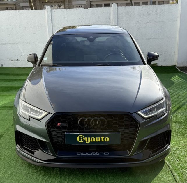 AUDI RS3 SPORTBACK 2.5 TFSI 400CH QUATTRO S TRONIC 7 DAZA  / TOIT OUVRANT / BO / CAMERA / ORIGINE FRANCE 