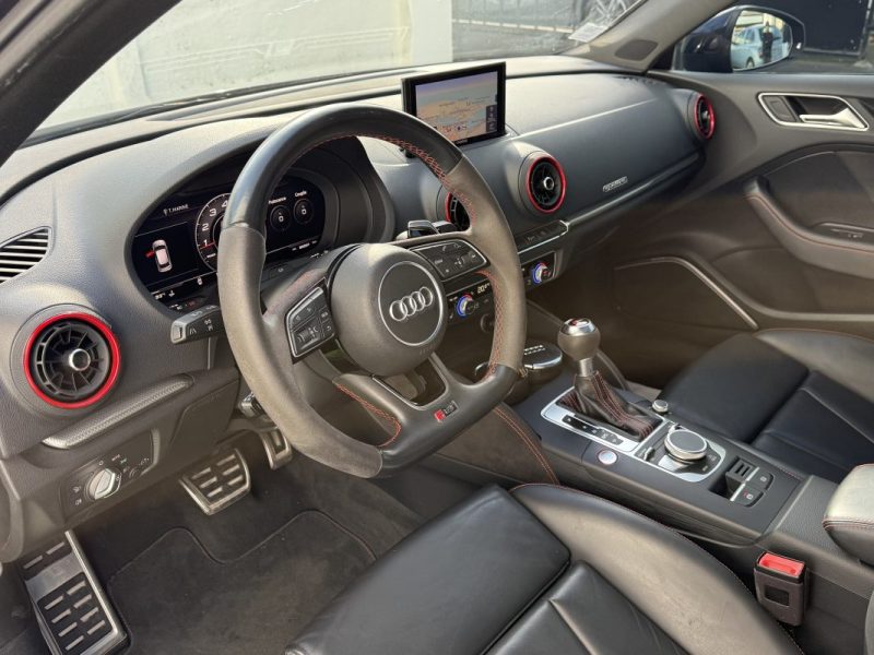 AUDI RS3 SPORTBACK 2.5 TFSI 400CH QUATTRO S TRONIC 7 DAZA  / TOIT OUVRANT / BO / CAMERA / ORIGINE FRANCE 