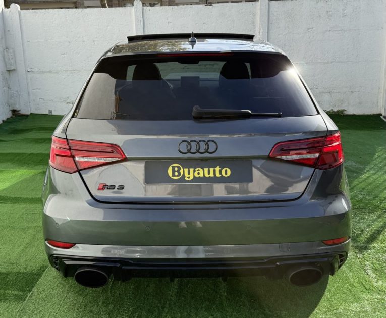 AUDI RS3 SPORTBACK 2.5 TFSI 400CH QUATTRO S TRONIC 7 DAZA  / TOIT OUVRANT / BO / CAMERA / ORIGINE FRANCE 