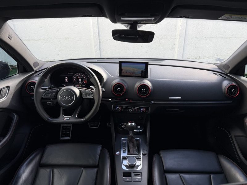 AUDI RS3 SPORTBACK 2.5 TFSI 400CH QUATTRO S TRONIC 7 DAZA  / TOIT OUVRANT / BO / CAMERA / ORIGINE FRANCE 