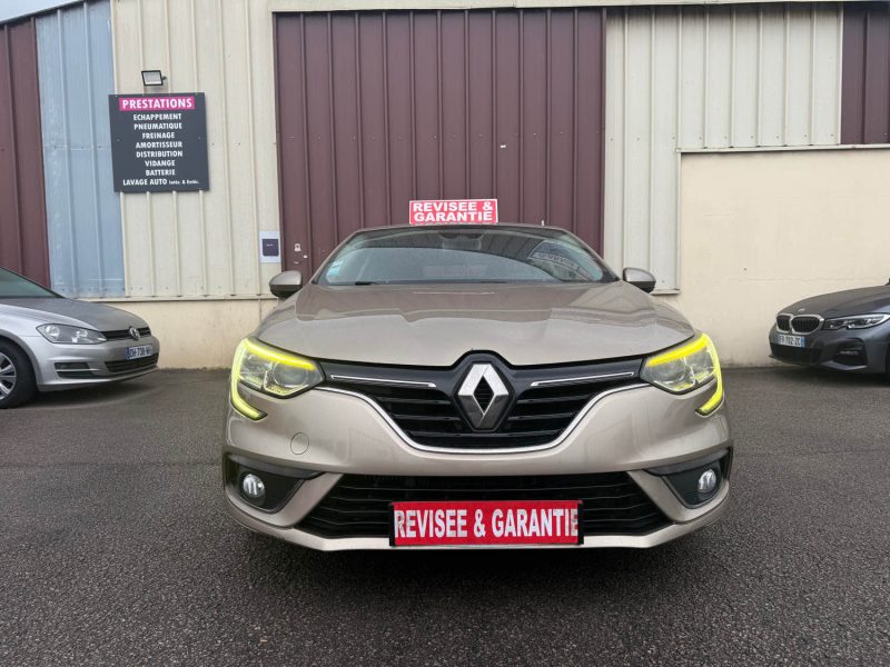 RENAULT MEGANE 4 1.2 TCE - 16V TURBO 130CV 1ER MAIN 2016