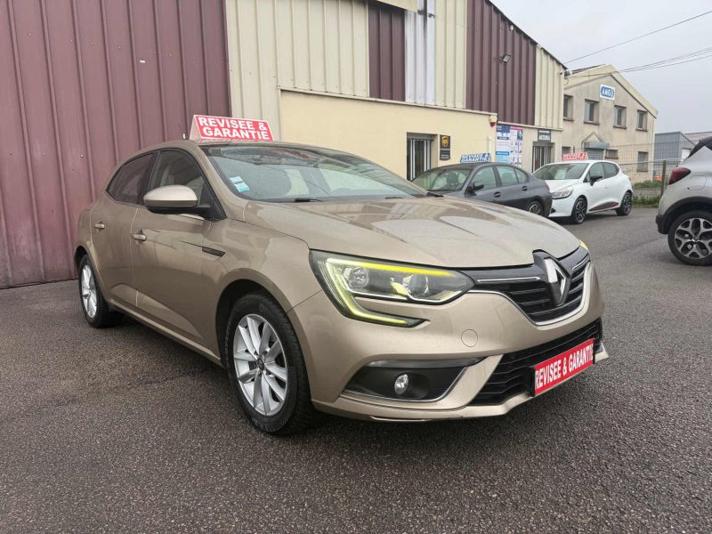 RENAULT MEGANE 4 1.2 TCE - 16V TURBO 130CV 1ER MAIN 2016