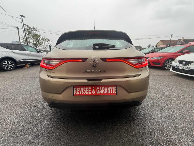 RENAULT MEGANE 4 1.2 TCE - 16V TURBO 130CV 1ER MAIN 2016