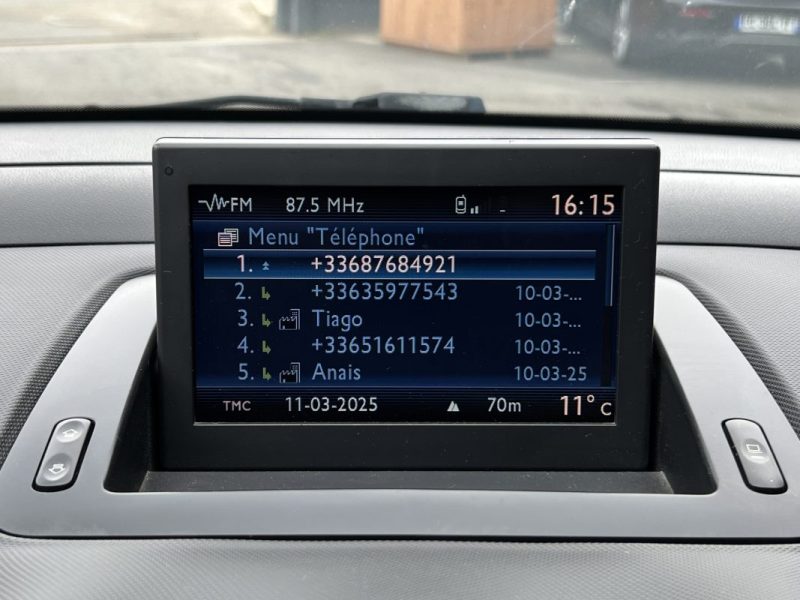 PEUGEOT 308 CC CABRIOLET FELINE 2.0 HDI 140 INTERIEUR CUIR GPS 82 800 Kms CRIT AIR 2 - GARANTIE 1 AN