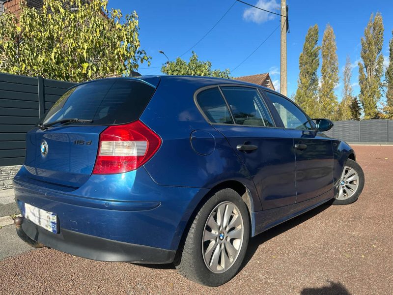 ✅ BMW Série 1 118d – 2.0 Diesel – Boîte manuelle 6 rapports