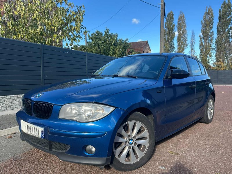 ✅ BMW Série 1 118d – 2.0 Diesel – Boîte manuelle 6 rapports