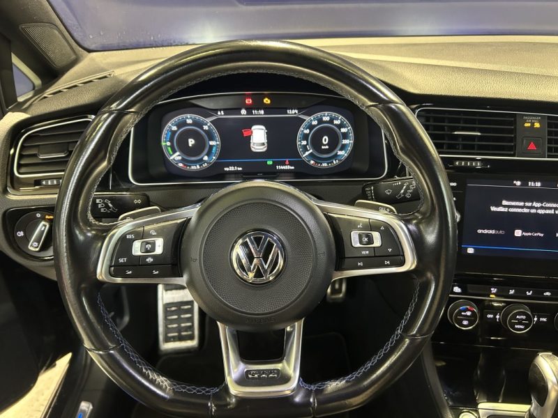 VOLKSWAGEN GOLF7 GTE 1.4 TSI 204CH HYBRIDE RECHARGEABLE GTE DSG6