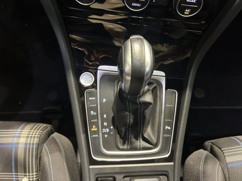 VOLKSWAGEN GOLF7 GTE 1.4 TSI 204CH HYBRIDE RECHARGEABLE GTE DSG6