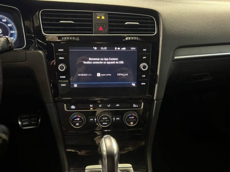 VOLKSWAGEN GOLF7 GTE 1.4 TSI 204CH HYBRIDE RECHARGEABLE GTE DSG6