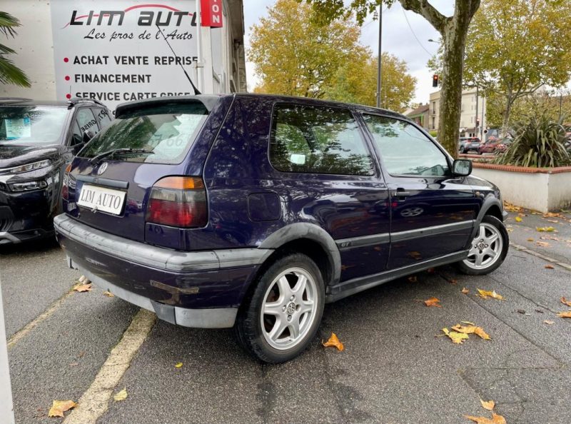 VOLKSWAGEN GOLF III 1.9 GT TDI 110 3 Portes