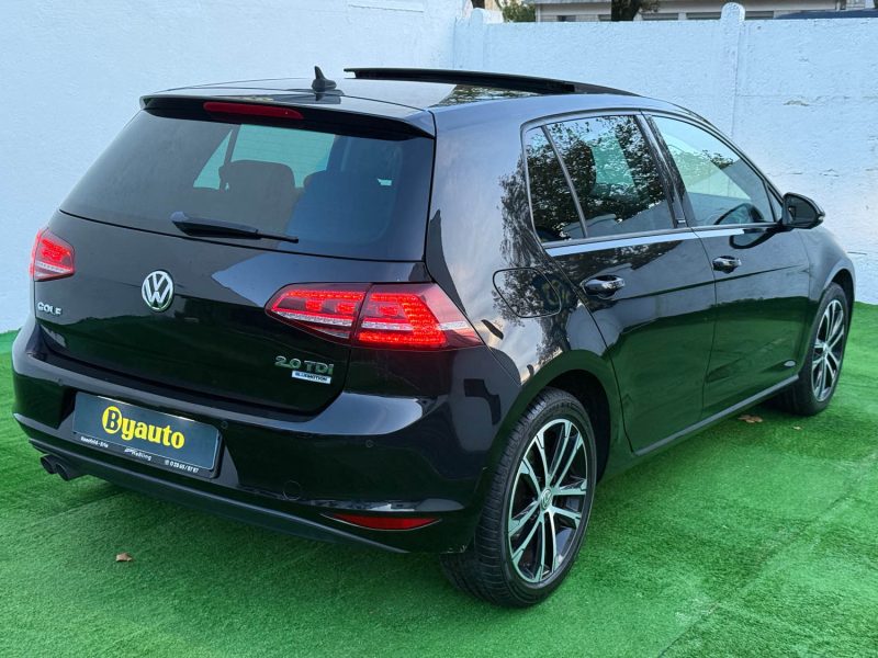 VOLKSWAGEN GOLF VII 2.0 TDI 150CH BLUEMOTION TECHNOLOGY FAP CONFORTLINE/TOIT OUVRANT/GPS 2016