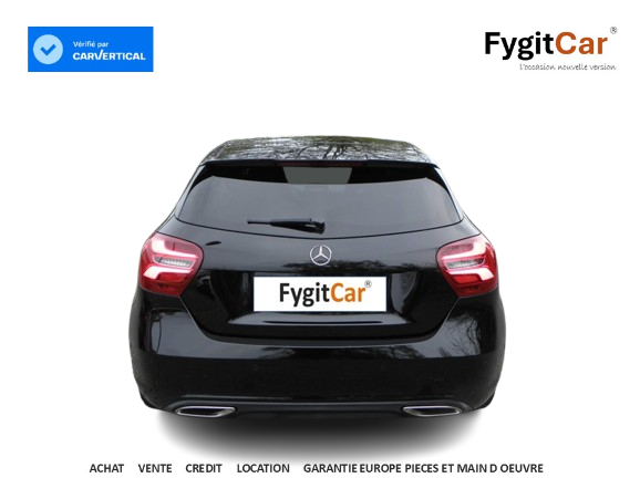 Mercedes Classe A 160 Sensation Pack Cuir 2017 