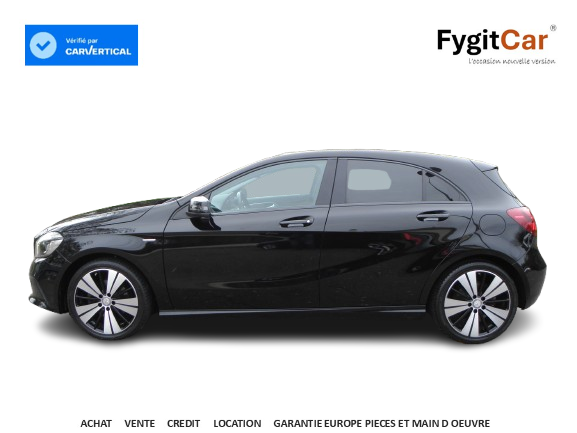 Mercedes Classe A 160 Sensation Pack Cuir 2017 