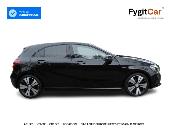 Mercedes Classe A 160 Sensation Pack Cuir 2017 