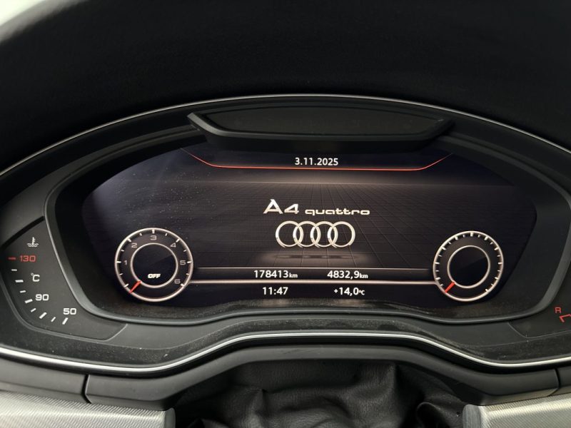  A4 Avant 2.0 TDI 190ch S-LINE Design Luxe quattro S tronic 7 - GARANTIE 12 MOIS