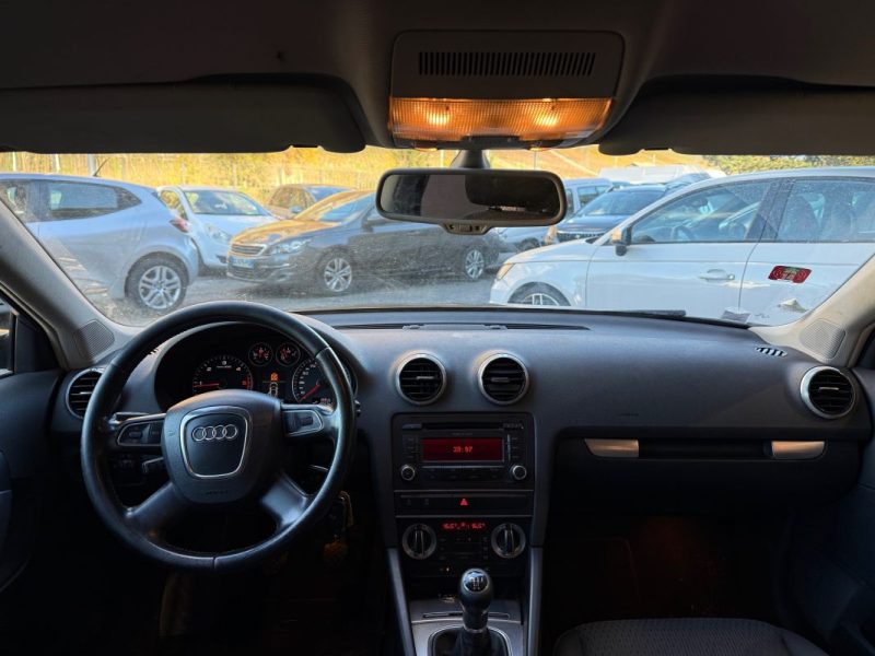 Audi A3 Sportback TDI 105 Cv Sportline Pack Hiver Révision Neuve