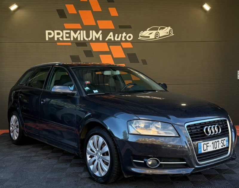 Audi A3 Sportback TDI 105 Cv Sportline Pack Hiver Révision Neuve