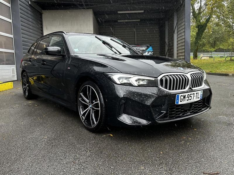 BMW Série 3 320d Touring M Sport BVA GPS ToitOuv Cuir JA19 Radar Av/Ar
