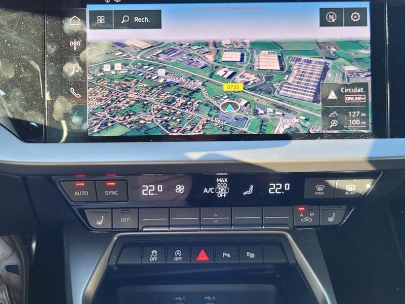 Audi A3 Sportback 35 TFSI 150 S line S-Tronic GPS Radar Av/Ar Camera