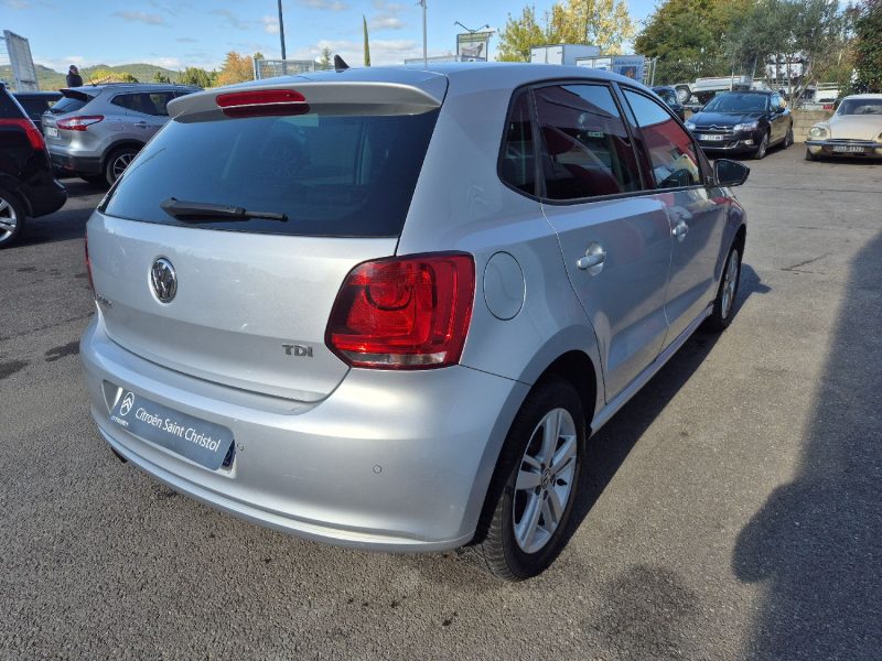 VOLKSWAGEN POLO 1.6 TDI 90CH FAP CONFORTLINE 5P 2013