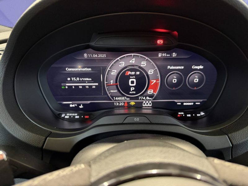 AUDI RS3 400CH QUATTRO TOIT OUVRANT / BANG & OLUFSEN / SIEGES DIAMANTS 