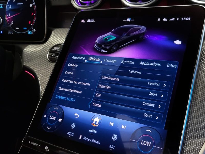 MERCEDES CLE 200I 204CH AMG LINE 9G-TRONIC BURMESTER / 360° / TOIT OUVRANT / VOLANT & SIEGES CHAUFFANTS 2023