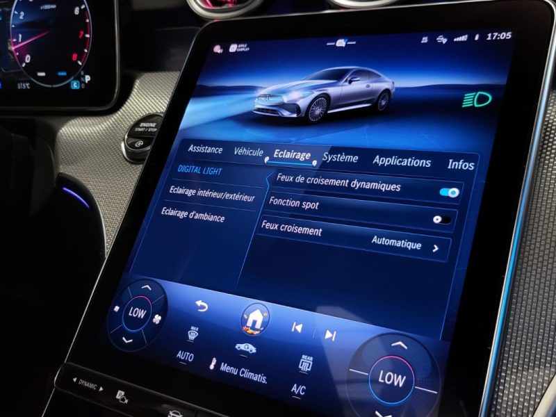 MERCEDES CLE 200I 204CH AMG LINE 9G-TRONIC BURMESTER / 360° / TOIT OUVRANT / VOLANT & SIEGES CHAUFFANTS 2023