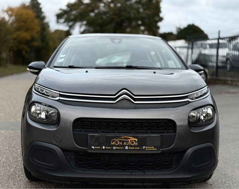 CITROËN C3 III 1.2 VTi 82 Live - Bluetooth / Clim / commandes au volant / Révisée & Garantie 6 mois.