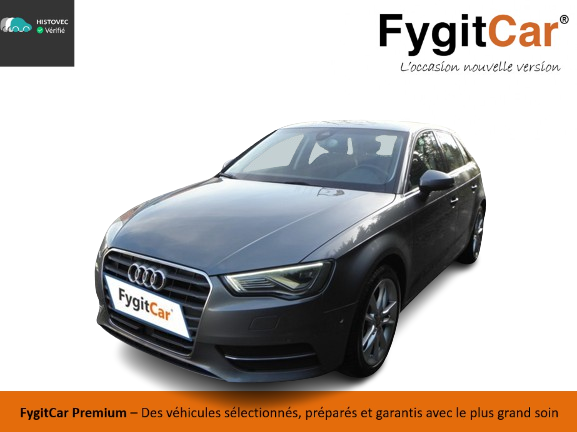 AUDI A3 SPORTBACK 1.6 TDI 110 CH AMBITION LUXE S-TRONIC 7 / 5 CH 2015