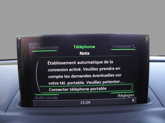 AUDI A3 SPORTBACK 1.6 TDI 110 CH AMBITION LUXE S-TRONIC 7 / 5 CH 2015