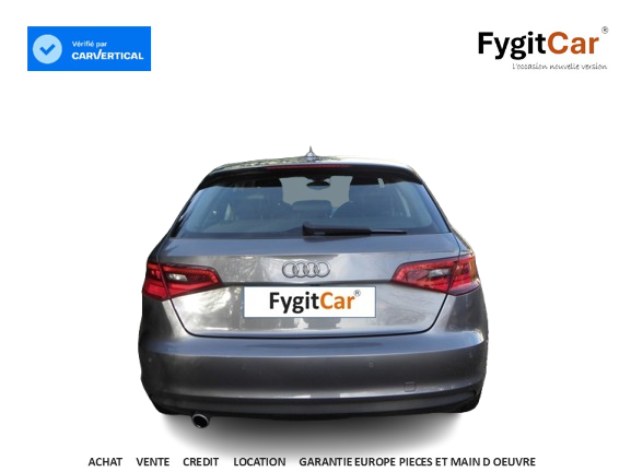 AUDI A3 SPORTBACK 1.6 TDI 110 CH AMBITION LUXE S-TRONIC 7 / 5 CH 2015