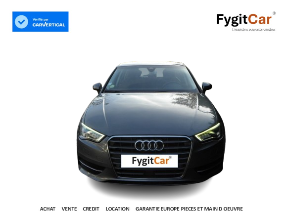 AUDI A3 SPORTBACK 1.6 TDI 110 CH AMBITION LUXE S-TRONIC 7 / 5 CH 2015