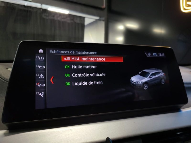 BMW X2 SDRIVE 20IA 192CH DKG7 M SPORT / T.O / AFFICHAGE TETE HAUTE / CAMERA / SIEGES ELEC A MEMOIRE 