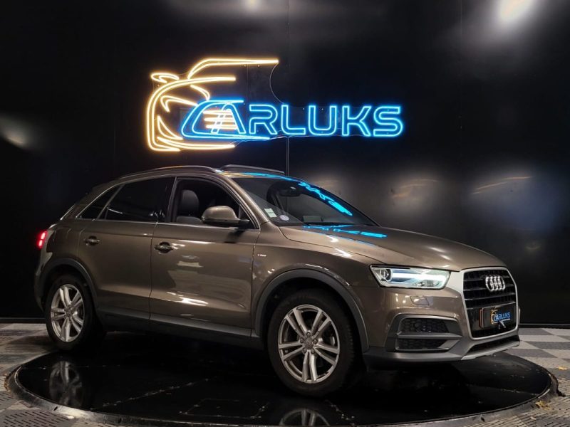AUDI Q3 1.4 TFSI 150ch S LINE / TOIT OUVRANT / CAMERA DE RECUL / PACK BOSE
