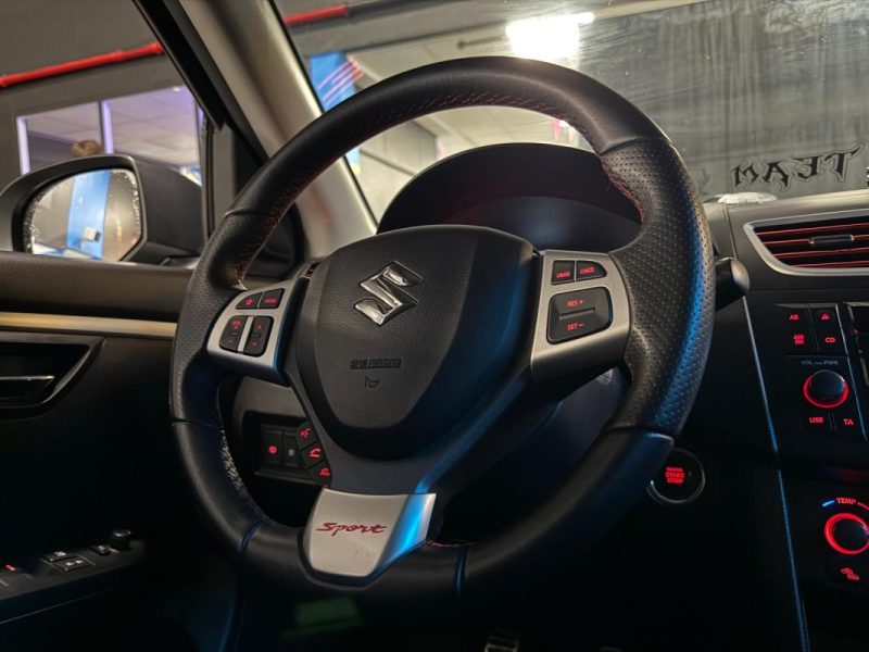 SUZUKI SWIFT SPORT 1.6 VVT 136CH ZC32S / LIGNE INOX + JANTES 17 JAPAN RACING + COMBINE FILTE /