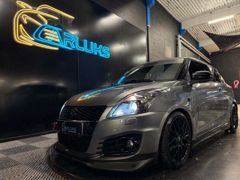 SUZUKI SWIFT SPORT 1.6 VVT 136CH ZC32S / LIGNE INOX + JANTES 17 JAPAN RACING + COMBINE FILTE /