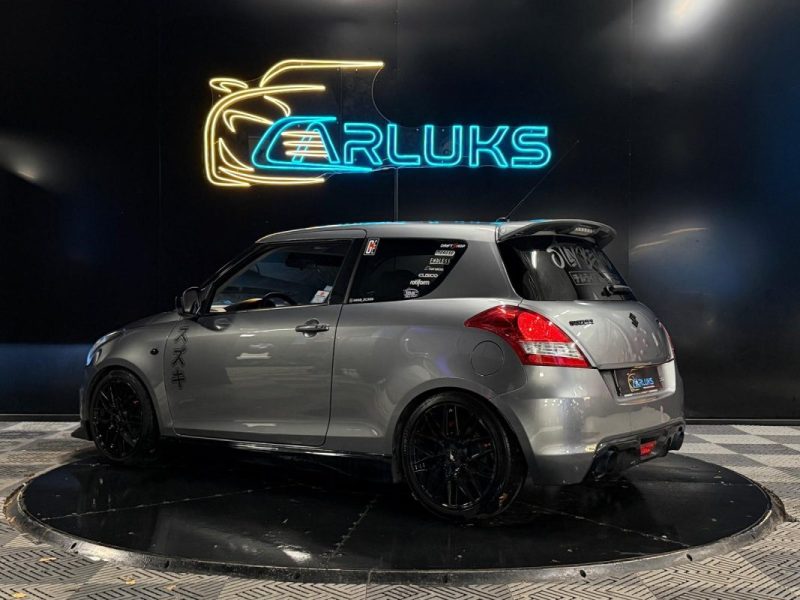 SUZUKI SWIFT SPORT 1.6 VVT 136CH ZC32S / LIGNE INOX + JANTES 17 JAPAN RACING + COMBINE FILTE /