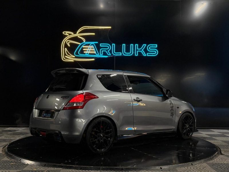 SUZUKI SWIFT SPORT 1.6 VVT 136CH ZC32S / LIGNE INOX + JANTES 17 JAPAN RACING + COMBINE FILTE /