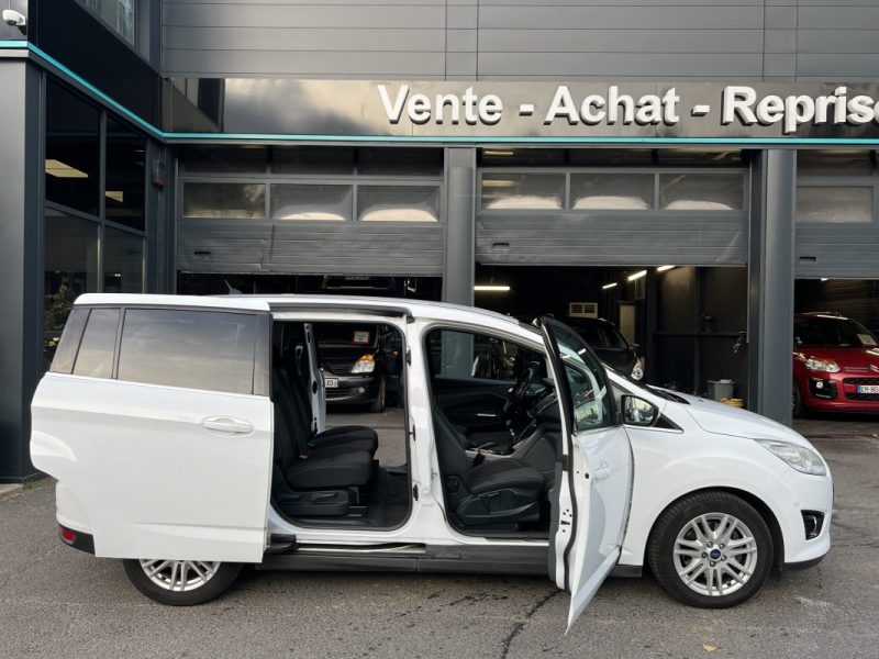 FORD GRAND C-MAX II TITANIUM 2.0 TDCI 140 Cv 7 PLACES GPS BLUETOOTH BVM6 CRIT AIR 2 - GARANTIE 1 AN
