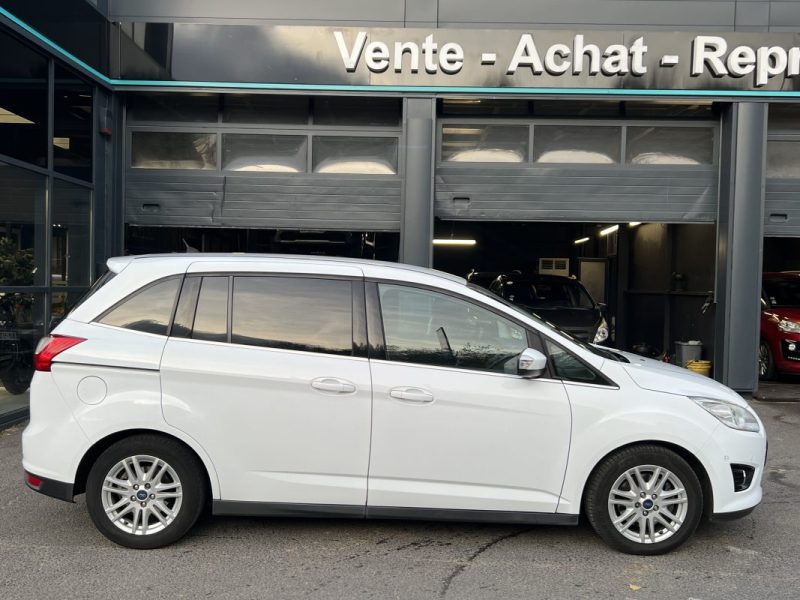 FORD GRAND C-MAX II TITANIUM 2.0 TDCI 140 Cv 7 PLACES GPS BLUETOOTH BVM6 CRIT AIR 2 - GARANTIE 1 AN