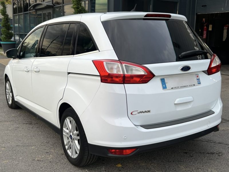FORD GRAND C-MAX II TITANIUM 2.0 TDCI 140 Cv 7 PLACES GPS BLUETOOTH BVM6 CRIT AIR 2 - GARANTIE 1 AN
