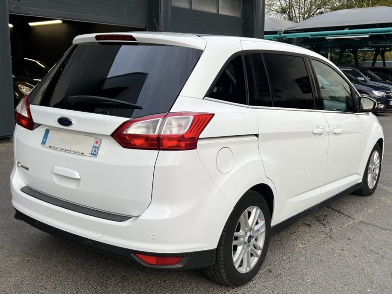 FORD GRAND C-MAX II TITANIUM 2.0 TDCI 140 Cv 7 PLACES GPS BLUETOOTH BVM6 CRIT AIR 2 - GARANTIE 1 AN