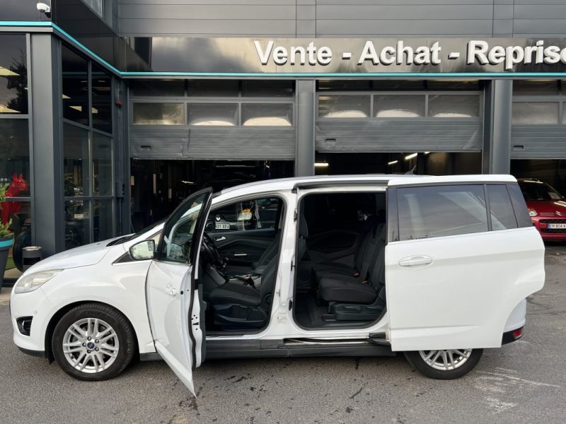 FORD GRAND C-MAX II TITANIUM 2.0 TDCI 140 Cv 7 PLACES GPS BLUETOOTH BVM6 CRIT AIR 2 - GARANTIE 1 AN