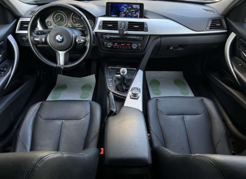 BMW SERIE 3 F30 LUXE 318D 2.0 143 Cv BVM6 CAMERA RECUL INTERIEUR CUIR CRIT AIR 2 - GARANTIE 1 AN