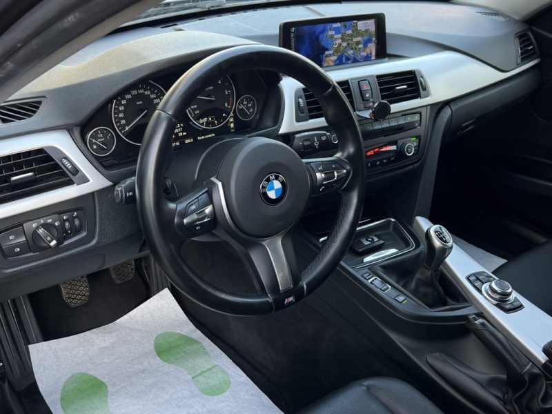 BMW SERIE 3 F30 LUXE 318D 2.0 143 Cv BVM6 CAMERA RECUL INTERIEUR CUIR CRIT AIR 2 - GARANTIE 1 AN