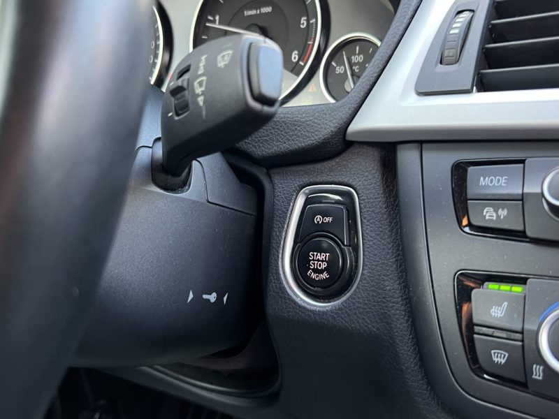 BMW SERIE 3 F30 LUXE 318D 2.0 143 Cv BVM6 CAMERA RECUL INTERIEUR CUIR CRIT AIR 2 - GARANTIE 1 AN