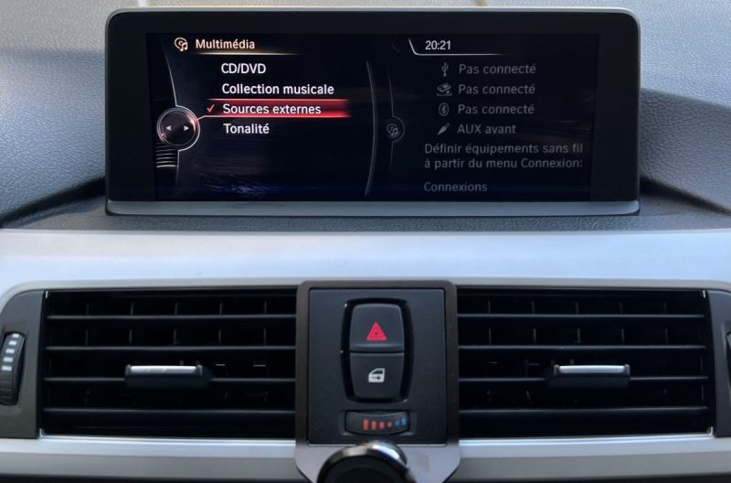 BMW SERIE 3 F30 LUXE 318D 2.0 143 Cv BVM6 CAMERA RECUL INTERIEUR CUIR CRIT AIR 2 - GARANTIE 1 AN