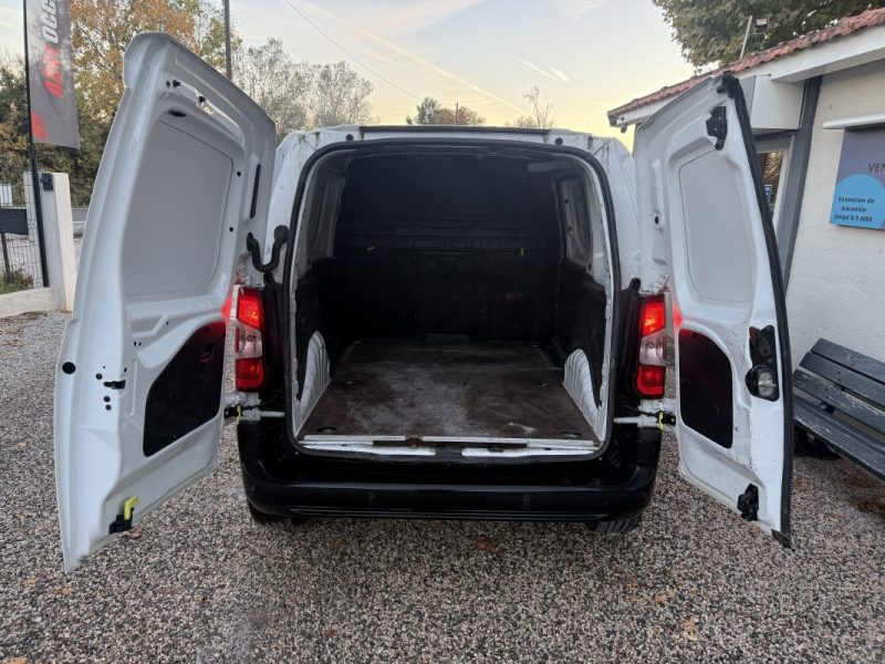 PEUGEOT PARTNER 1000KG BLUEHDI 100CH 3 PLACES  2021